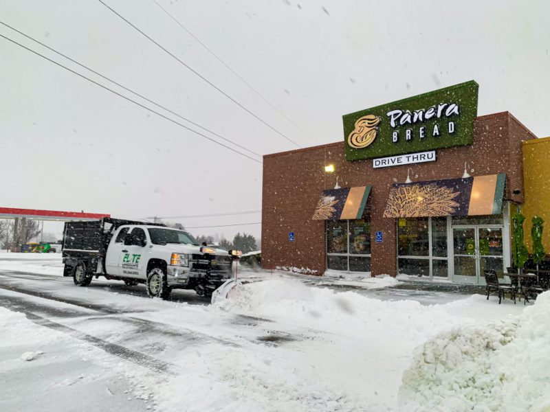Commercial snow removal Commercial snow removal