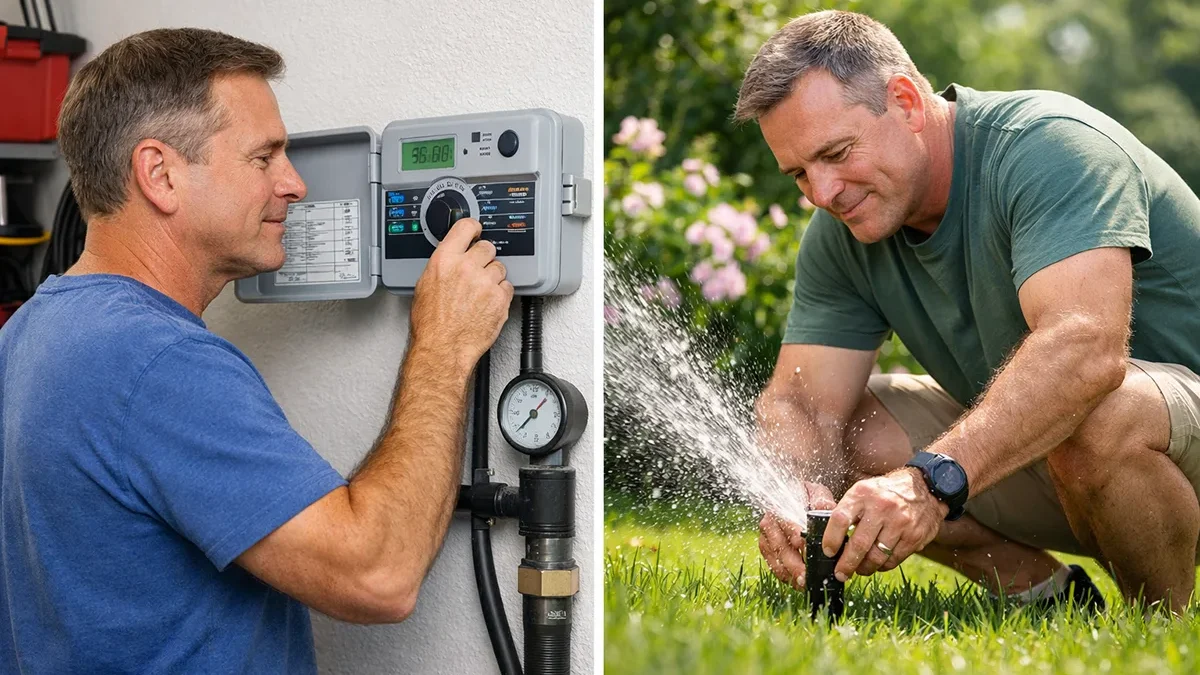 Spring Sprinkler System Start-Up