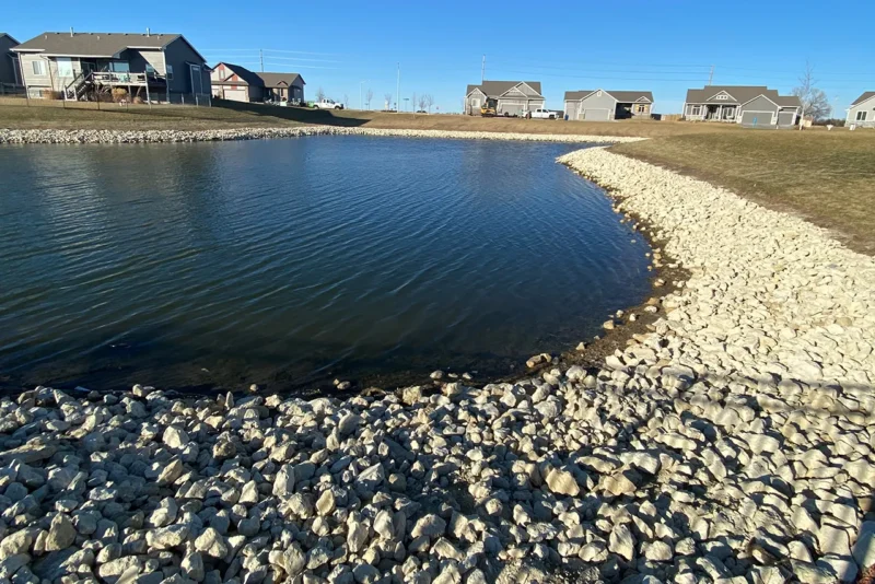 Neighborhood Lake Erosion Control