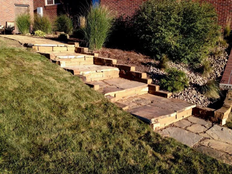 Stone Steps Hardscape Walking Path Stone Steps Hardscape Walking Path
